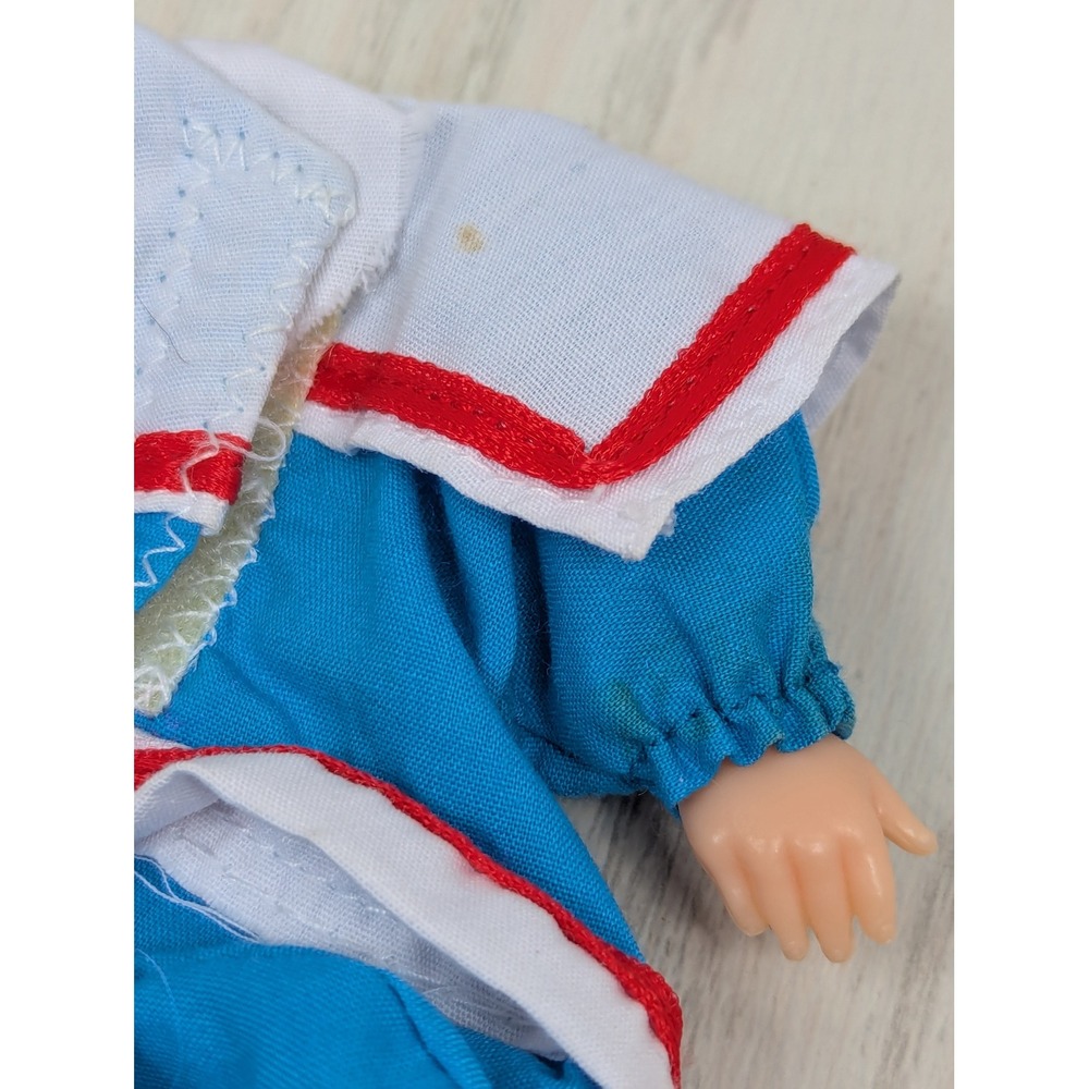 Playskool Sweetie Pops Doll Brown Hair Vintage 6 Outfits attached hands feet - Picture 11 of 13